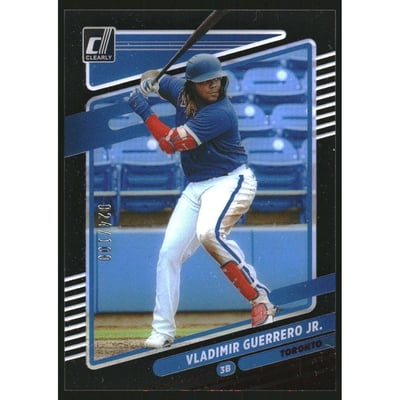 2021 Clearly Donruss Red #9 Vladimir Guerrero Jr.