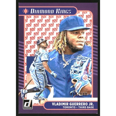 2021 Donruss One Hundred #3 Vladimir Guerrero Jr. DK