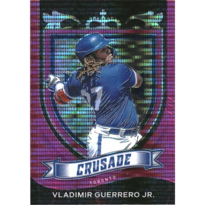2021 Panini Crusade Pink Pulsar #4 Vladimir Guerrero Jr.
