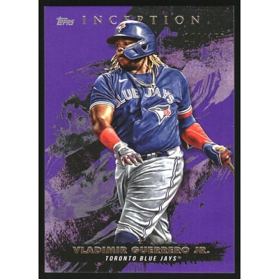 2021 Topps Inception Purple #58 Vladimir Guerrero Jr.