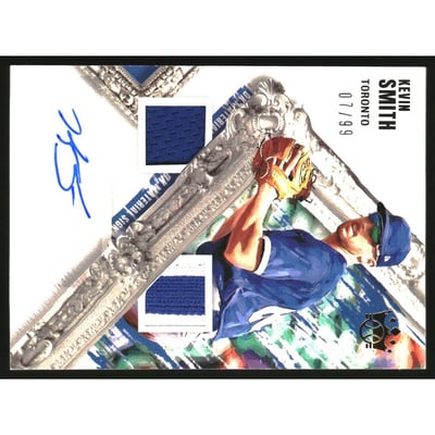 2022 Diamond Kings DK Material Signatures Gold #7 Kevin Smith