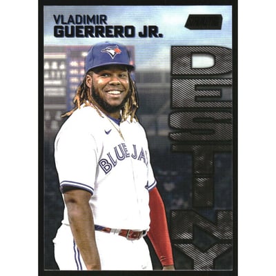 2022 Stadium Club Dynasty and Destiny Black #6B Vladimir Guerrero Jr.