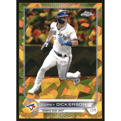 2022 Topps Chrome Sapphire Gold Refractors #478 Corey Dickerson