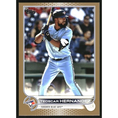 2022 Topps Gold #355 Teoscar Hernandez