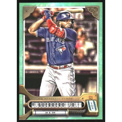 2022 Topps Gypsy Queen Turquoise #18 Vladimir Guerrero Jr.