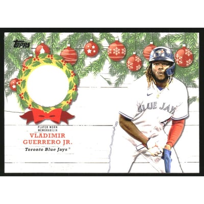 2022 Topps Holiday Relics #WRCVG Vladimir Guerrero Jr.