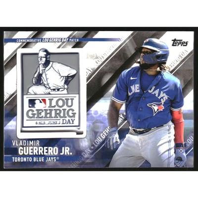 2022 Topps Update Special Event Patches #SEPVG Vladimir Guerrero Jr.