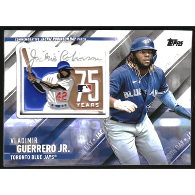 2022 Topps Update Special Event Patches #SEPVGJ Vladimir Guerrero Jr.
