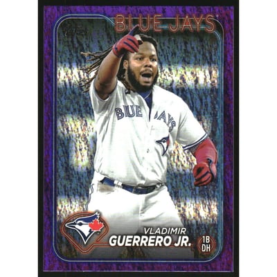 2024 Topps Purple Foil #330 Vladimir Guerrero Jr.