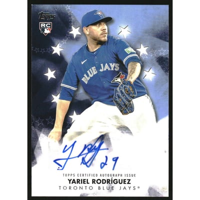 2024 Topps Update Baseball Stars Autographs #BSAUYR Yariel Rodriguez