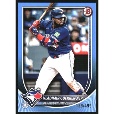 2025 Bowman Sky Blue #27 Vladimir Guerrero Jr.