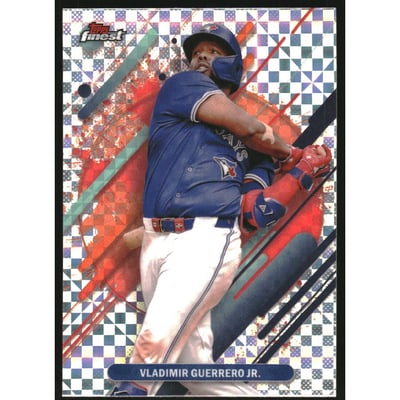 2025 Finest Checkerboard Refractors #235 Vladimir Guerrero Jr.