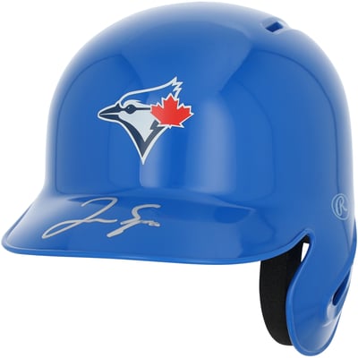George Springer Toronto Blue Jays Autographed Fanatics Authentic Mini Batting Helmet