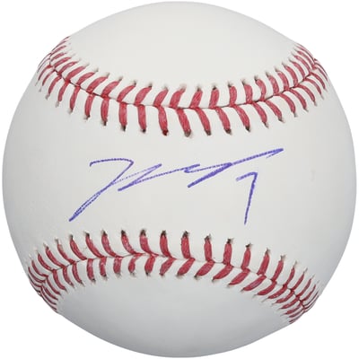 Kazuma Okamoto Toronto Blue Jays Autographed Fanatics Authentic Baseball