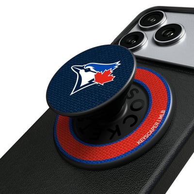 Toronto Blue Jays Keyscaper PopSockets Magnetic Phone Grip & Stand