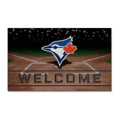 Toronto Blue Jays Logo Brands 18" x 30" Crumb Rubber Door Mat