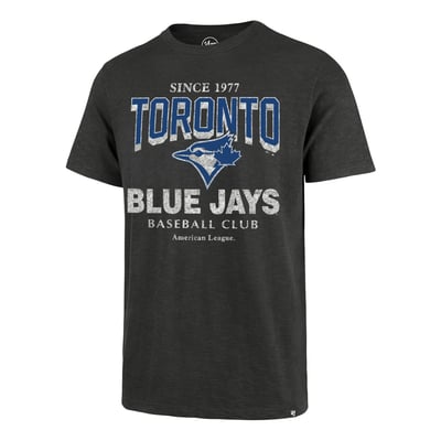 Toronto Blue Jays '47 Head On Scrum T-Shirt - Charcoal