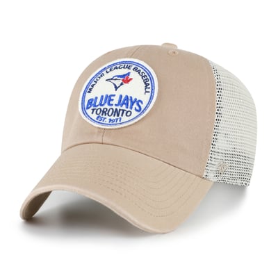  Toronto Blue Jays '47 Clean Up Adjustable Hat - Khaki
