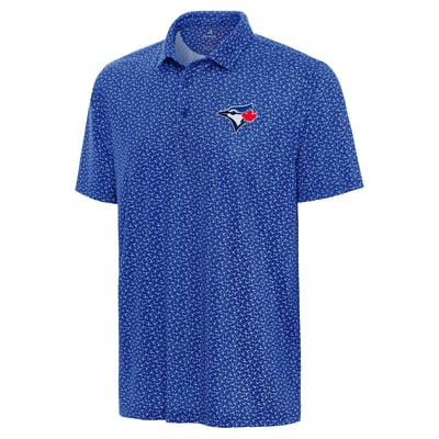 Toronto Blue Jays Antigua Logo Vigorous Polo - Royal