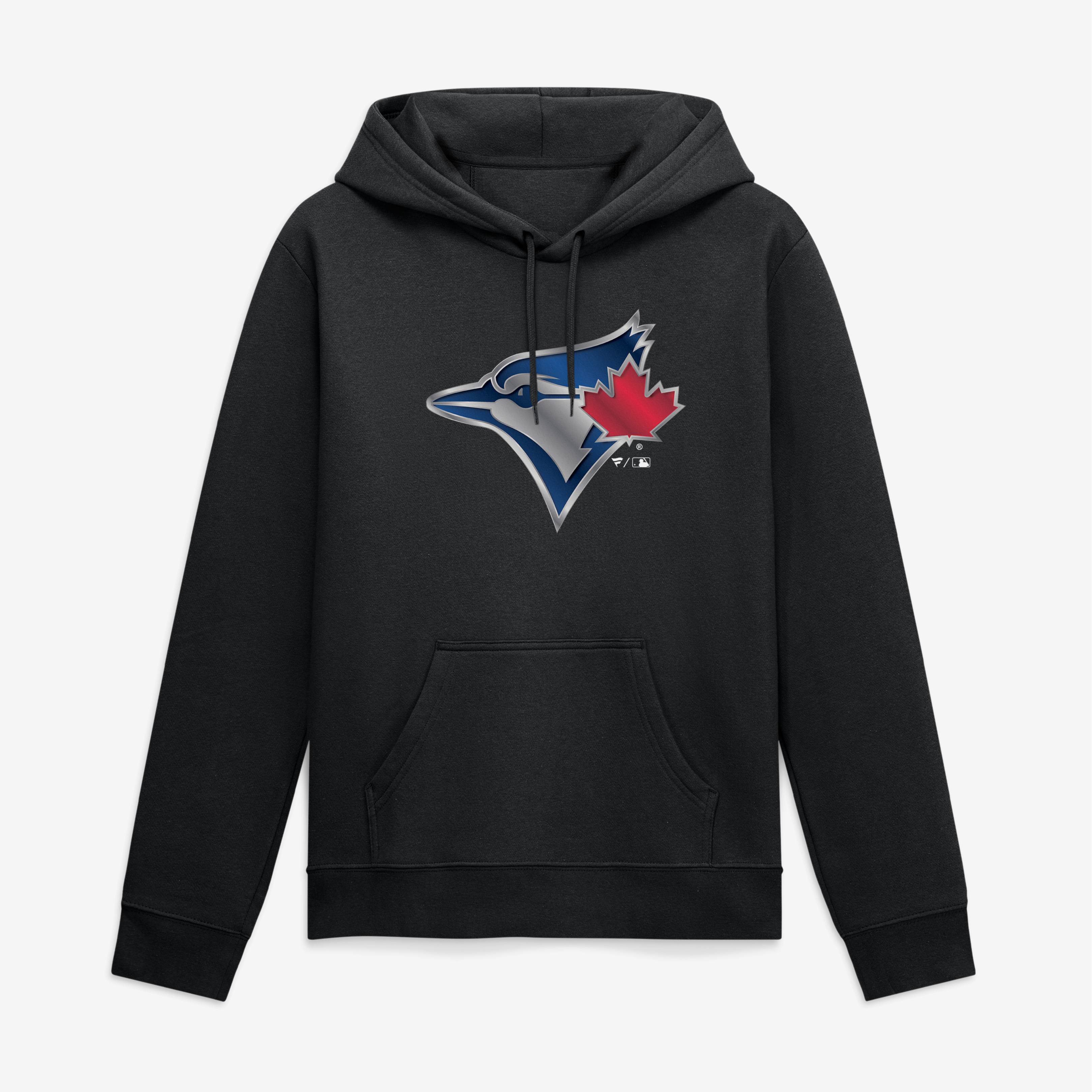Men's Toronto Blue Jays Black Big & Tall Forged Mascot Hoodie