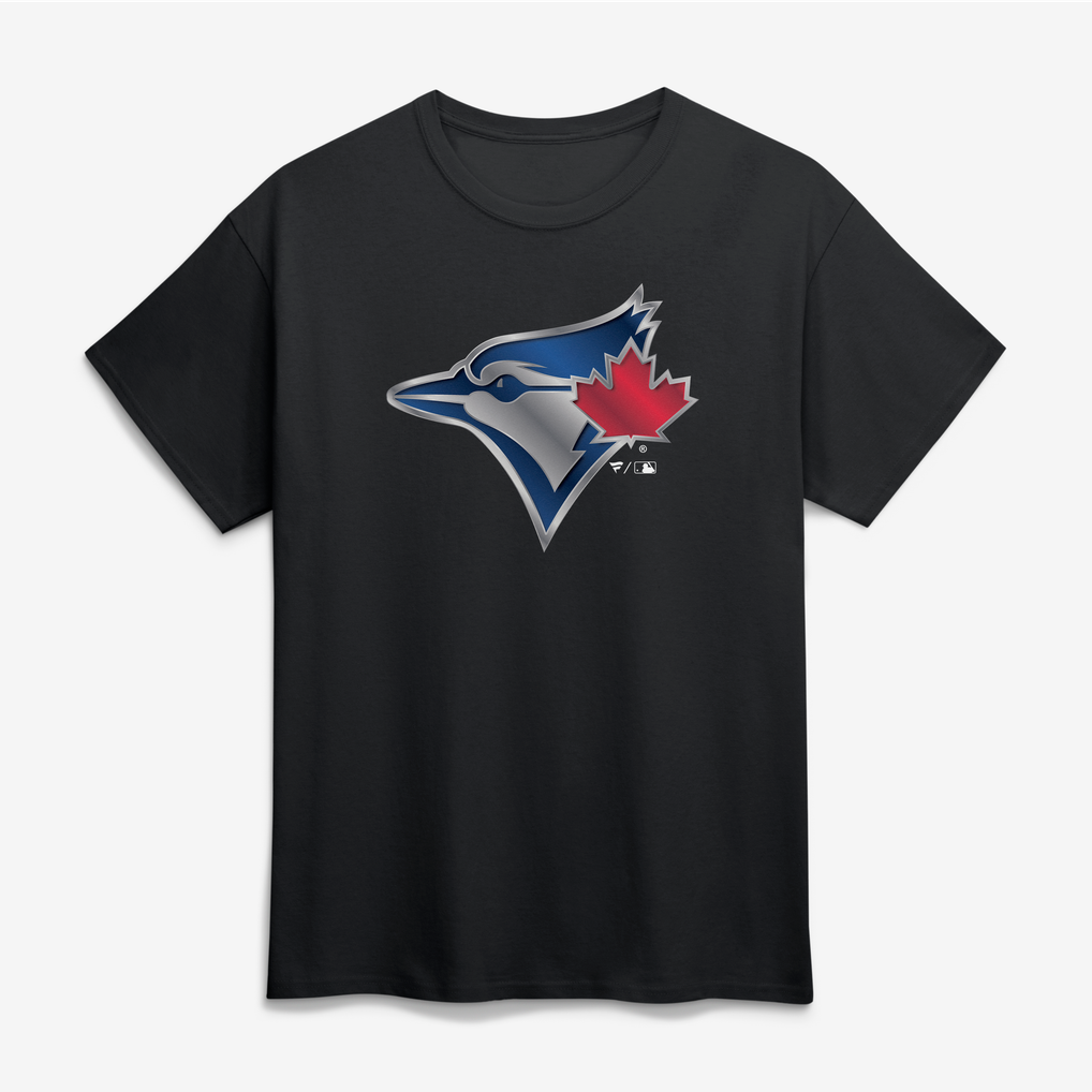 Men's Toronto Blue Jays Black Big & Tall Forged Mascot T-Shirt