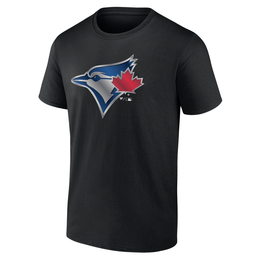 Men's Toronto Blue Jays Black Big & Tall Forged Mascot T-Shirt