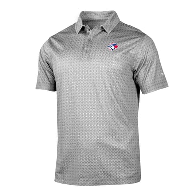 Toronto Blue Jays Columbia Dusk Diamond Polo - Gray