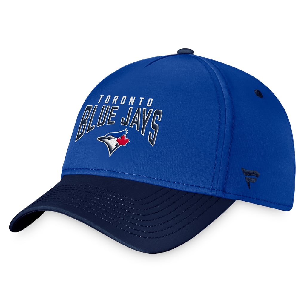 Men's Toronto Blue Jays Fanatics Royal/Navy Stacked Logo Flex Hat