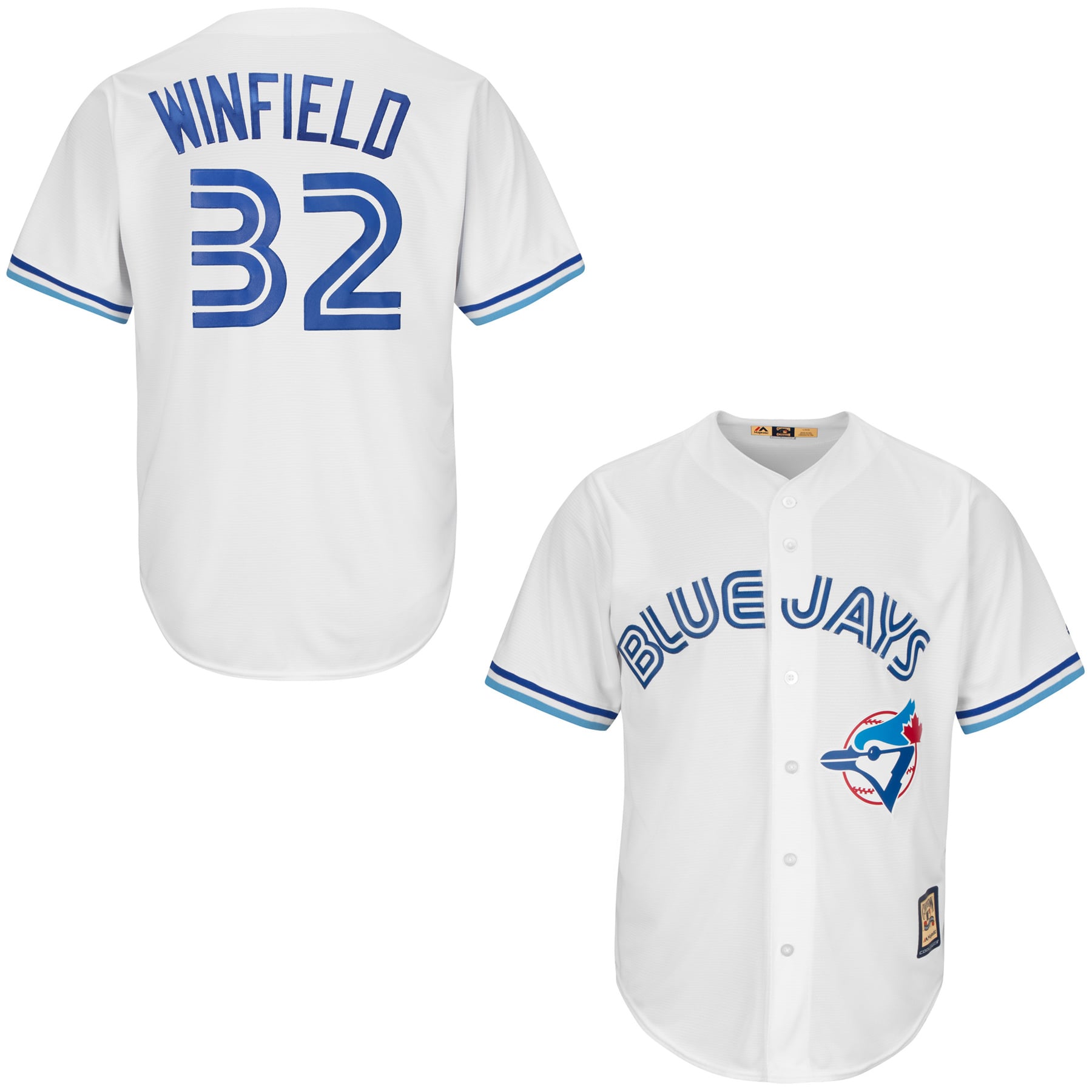 Men's Toronto Blue Jays Dave Winfield Majestic White Home Cool
