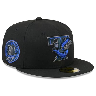  Toronto Blue Jays New Era Color Pop 59FIFTY Fitted Hat - Black