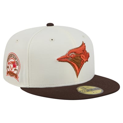 Toronto Blue Jays New Era Pumpkin Spice 59FIFTY Fitted Hat - Natural/Brown