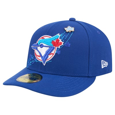 Toronto Blue Jays New Era City Icon Pin 59FIFTY Fitted Hat - Royal