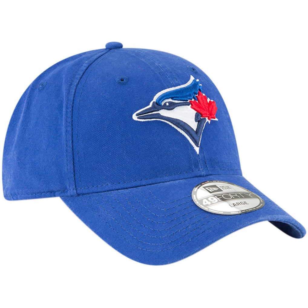 Men's Toronto Blue Jays New Era Royal Core Fit Replica 49FORTY Fitted Hat