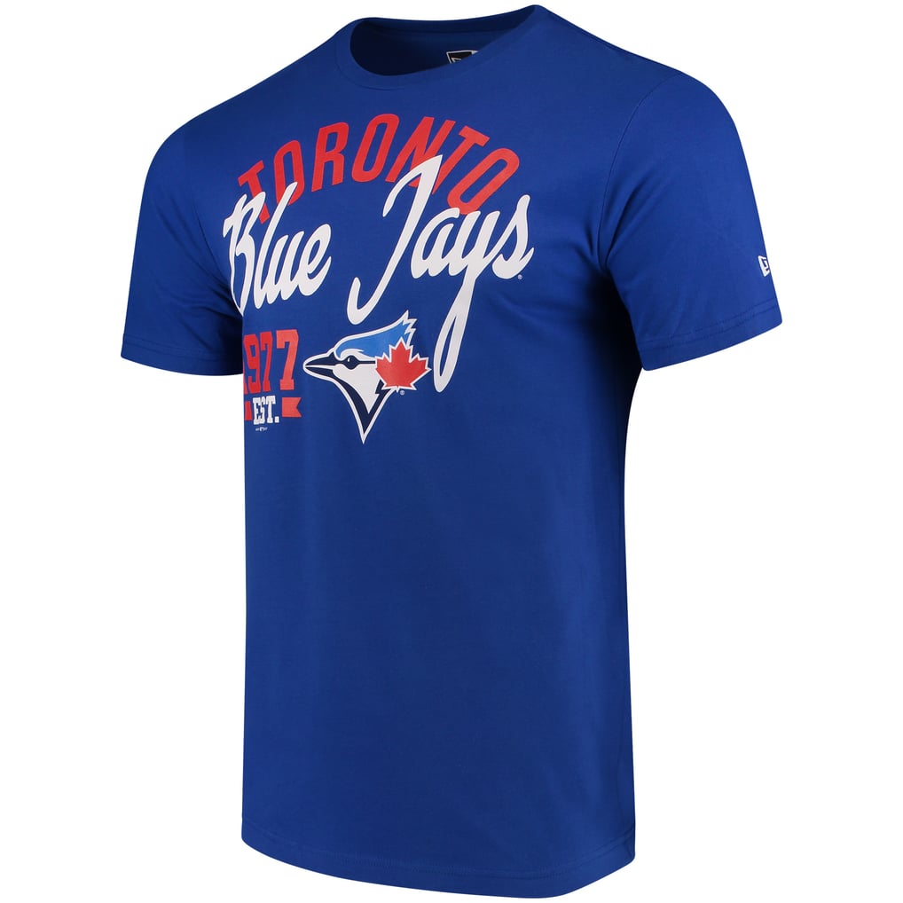 Men's Toronto Blue Jays New Era Royal Script Jersey T-Shirt