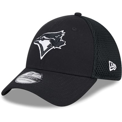 Toronto Blue Jays New Era Neo 39THIRTY Flex Hat - Black/White