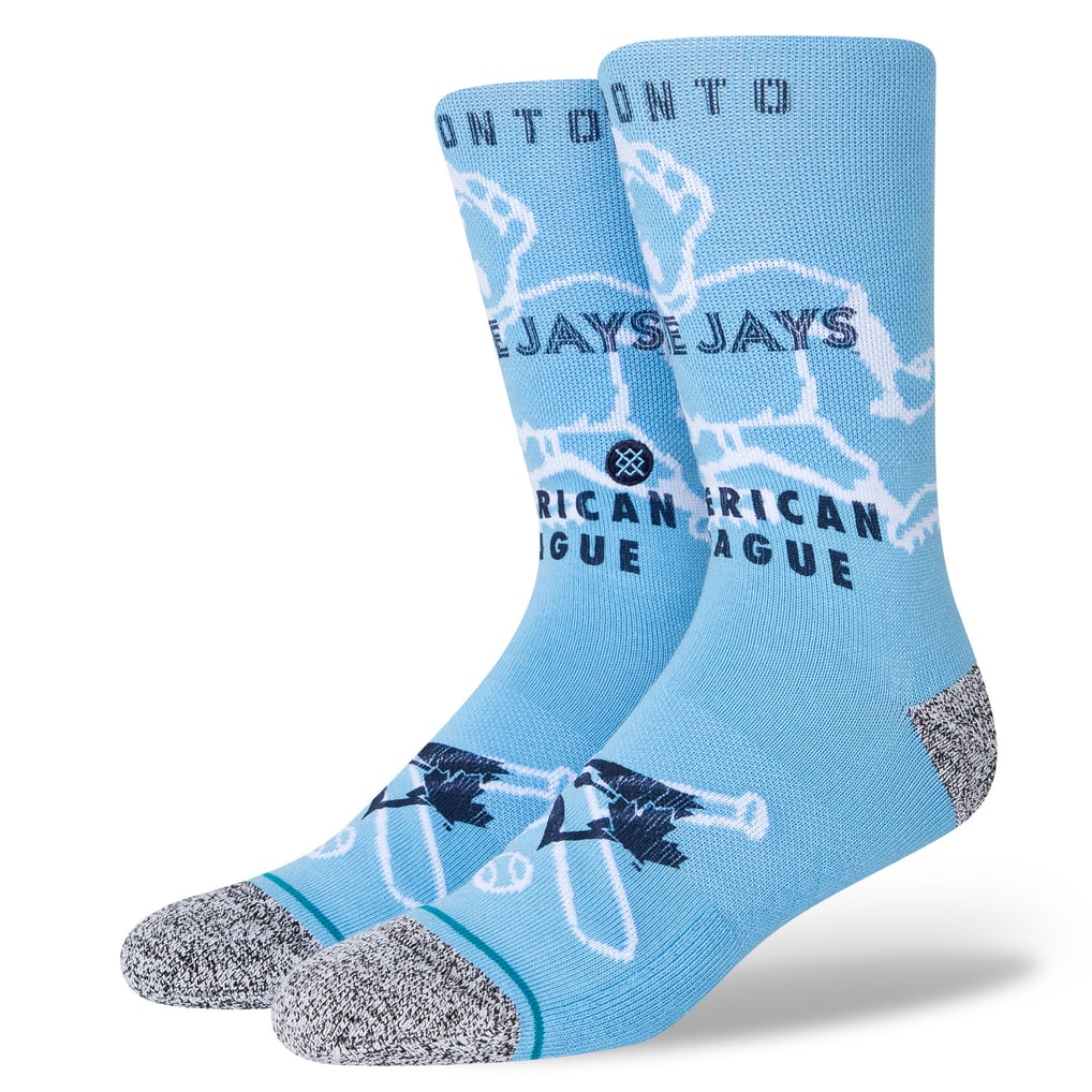 Men's Toronto Blue Jays Stance Hey Batter Crew Socks