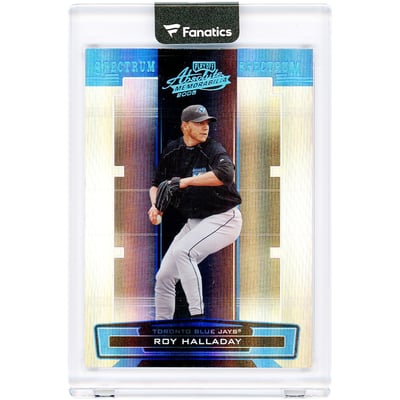 Roy Halladay Toronto Blue Jays 2008 Playoff Absolute Memorabilia Spectrum #75 #1/1 Card