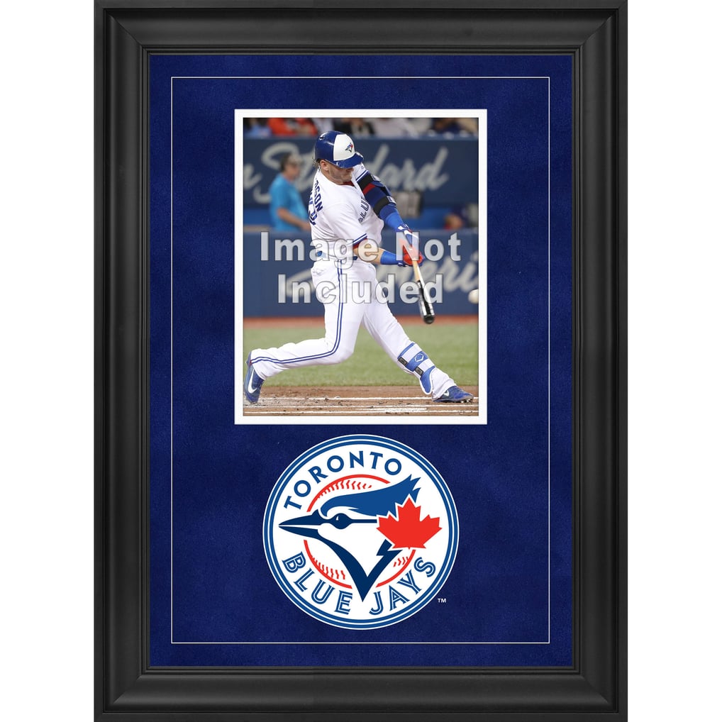 Toronto Blue Jays Fanatics Authentic Deluxe Framed 8" x 10" Vertical Photograph Frame with Team Logo