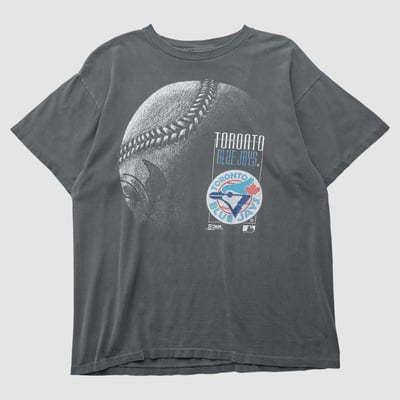 Toronto Blue Jays Salem Sportswear 1992 T-shirt - Charcoal - XL by Fanatics Real Vintage