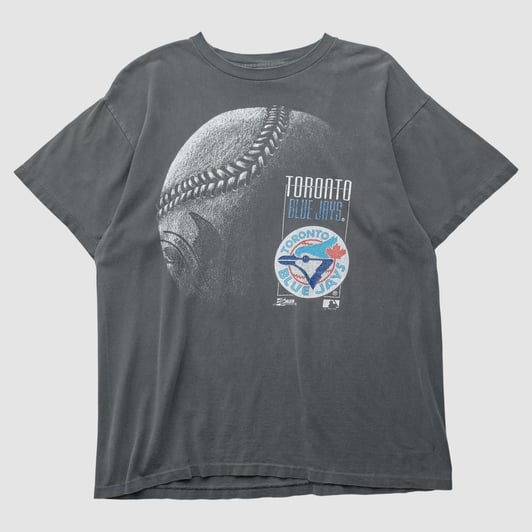 Toronto Blue Jays Salem Sportswear 1992 T-shirt - Charcoal - XL by Fanatics Real Vintage