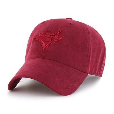 Toronto Blue Jays '47 Unisex Fall Feelings Ballpark Suede Clean Up Hat - Red
