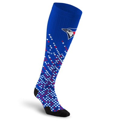 Toronto Blue Jays PRO Compression Unisex  Scoreboard Over-the-Calf Compression Socks