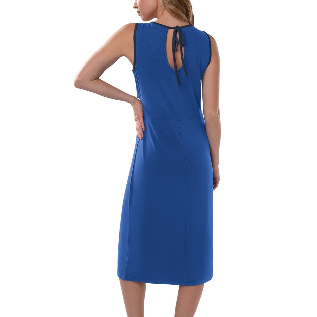 toronto blue jays dress Women's G-III Sports by Carl Banks Royal Main Field Maxi and engineered with high