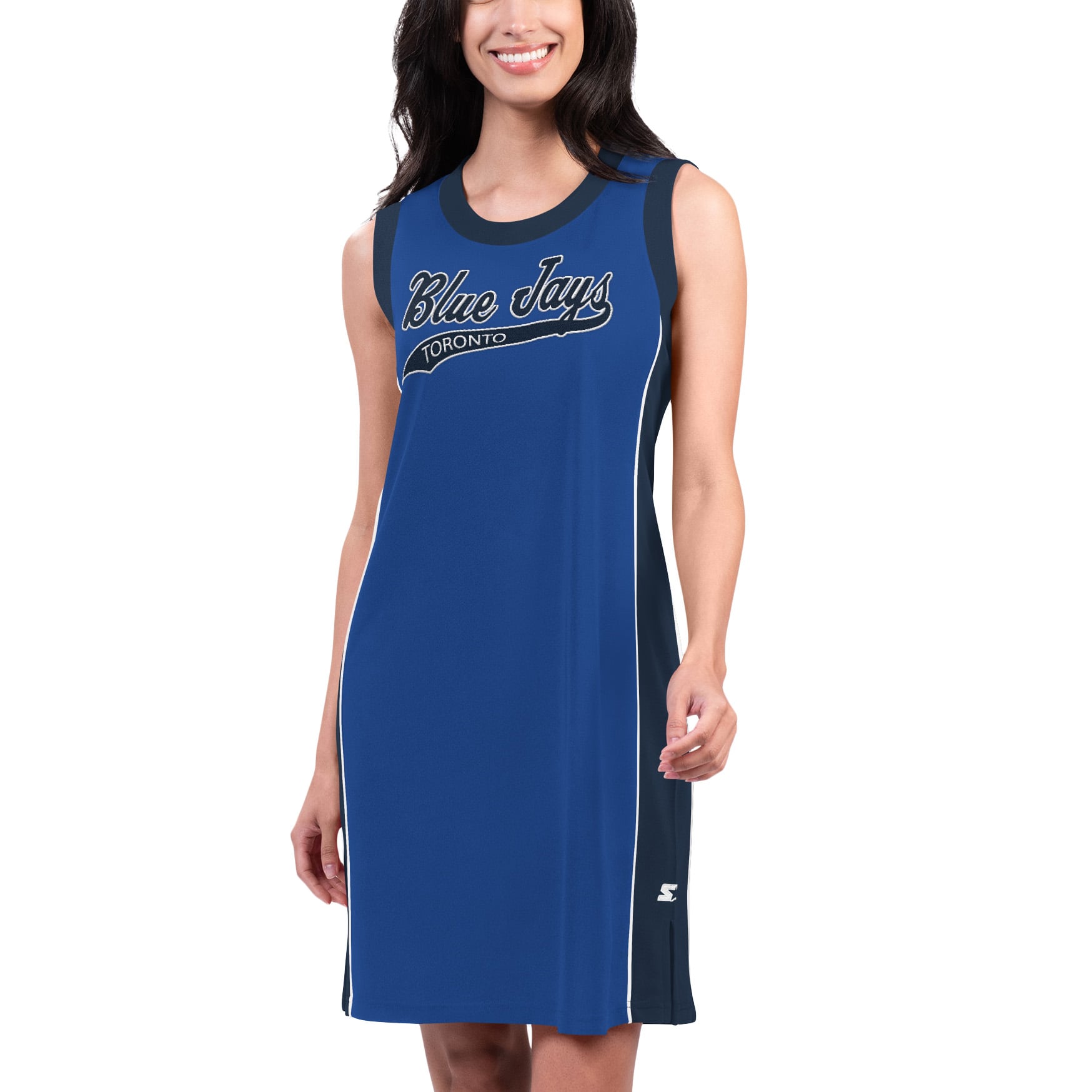 Women's Toronto Blue Jays Starter Royal Slam Dunk Tank Sneaker Dress