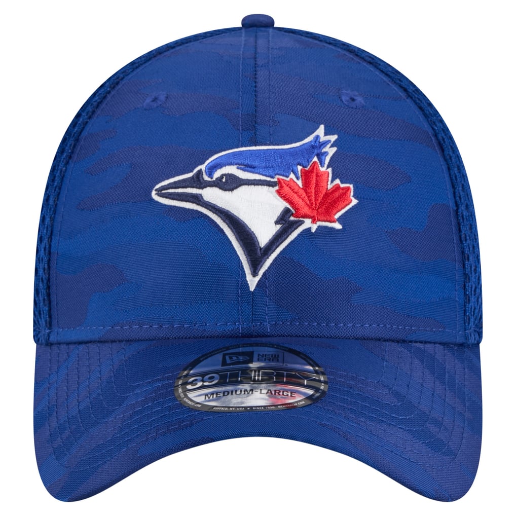 Youth Toronto Blue Jays New Era Royal Camo 39THIRTY Flex Hat