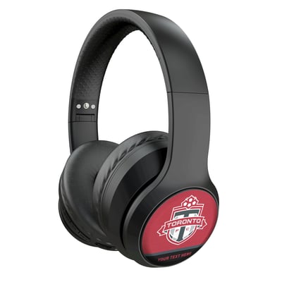 Toronto FC Keyscaper Personalized Solid Wireless Bluetooth Headphones With Case