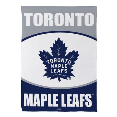  Toronto Maple Leafs 12.5" x 28" Scoped Logo Double-Sided Suede Garden Flag