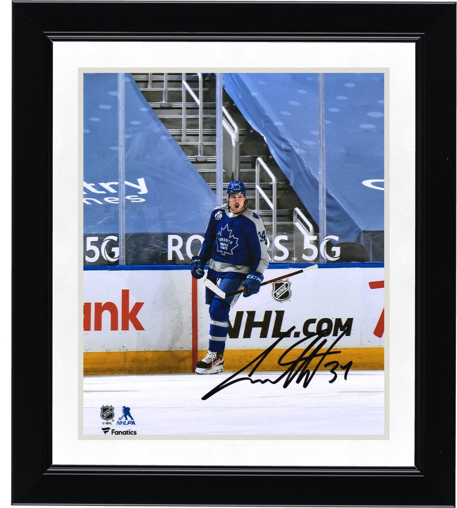 Auston Matthews Toronto Maple Leafs Fanatics Authentic Autographed 8" x 10" Reverse Retro Jersey Goal Celebration Photograph