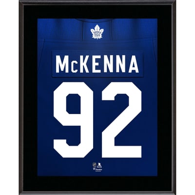 Gavin McKenna Toronto Maple Leafs Fanatics Authentic 10.5" x 13" Jersey Number Sublimated Player Plaque