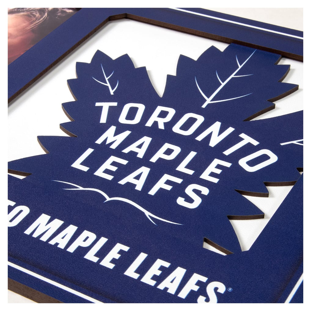 Toronto Maple Leafs IDNA 3D Logo Series Picture Frame
